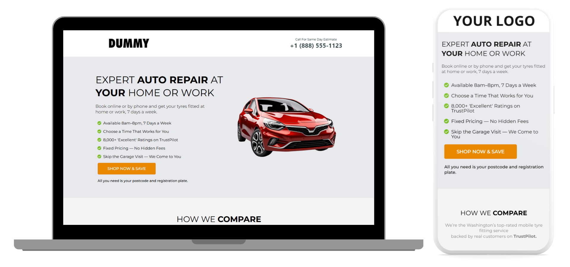 Auto Repair Funnel 1